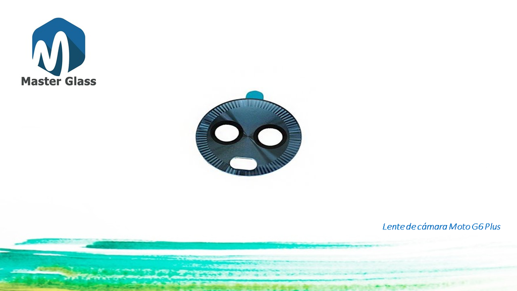 [LCMTG6P] Lente de camara Moto G6 Plus (Azul)