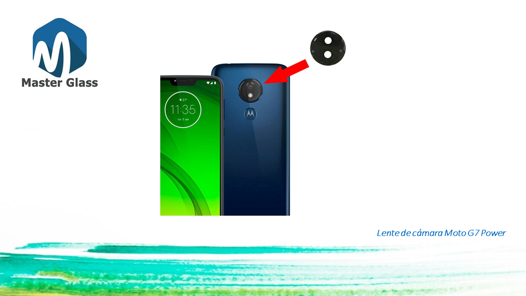 Lente de camara Moto G7 Power