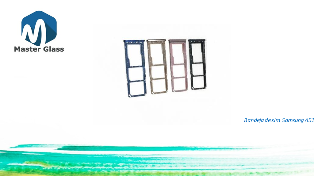 [BSSXA51] Bandeja de Sim Samsung A51/A71 (Negro)