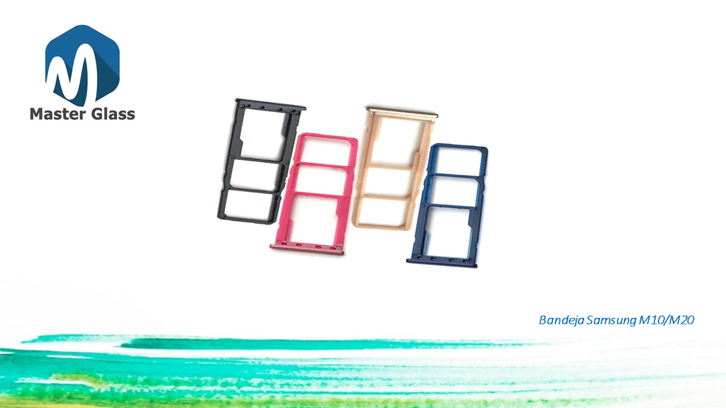 Bandeja de sim Samsung M10/M20 (Negro)