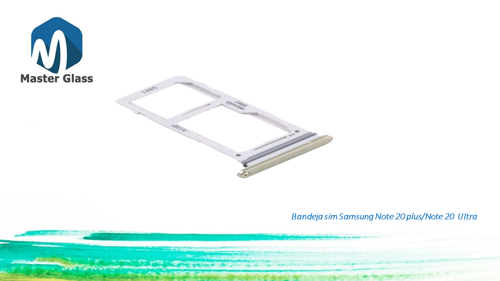 [BSSXN20P] Bandeja de sim Samsung Note 20 Plus/ Note 20 Ultra (Negro)