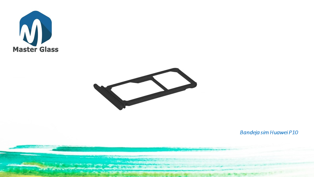 Bandeja de sim Huawei P10 / P10 Plus (Negro)