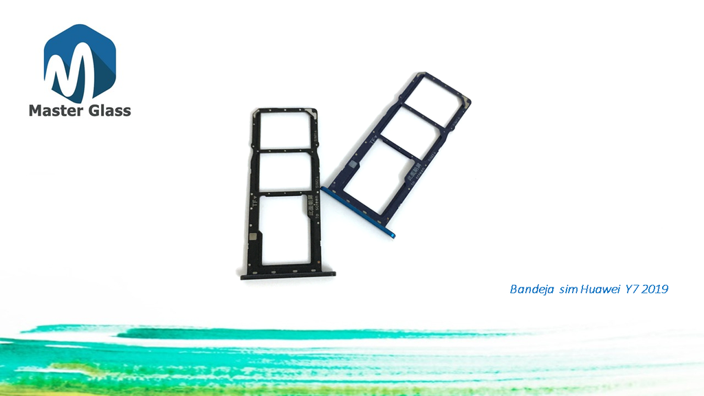 Bandeja de sim Huawei Y7 2019 (Negro)