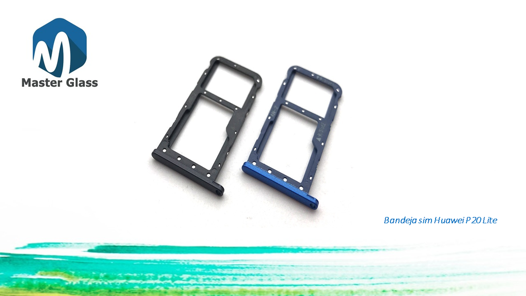 Bandeja de sim Huawei P20 lite (Negro)