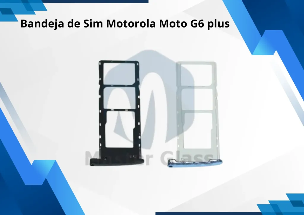 Bandeja de Sim Motorola Moto G6 plus