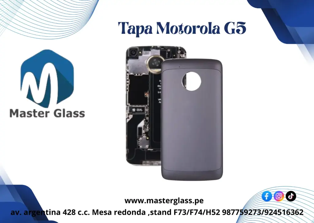 Tapa para Motorola G5