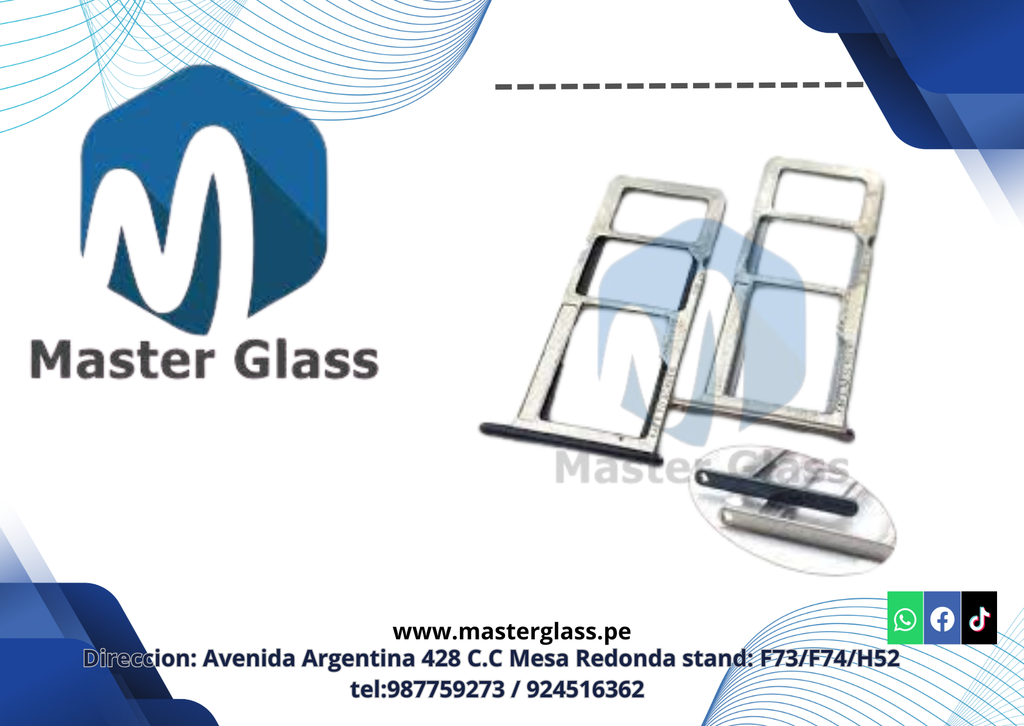 Bandeja de Sim Motorola Moto E5 Play