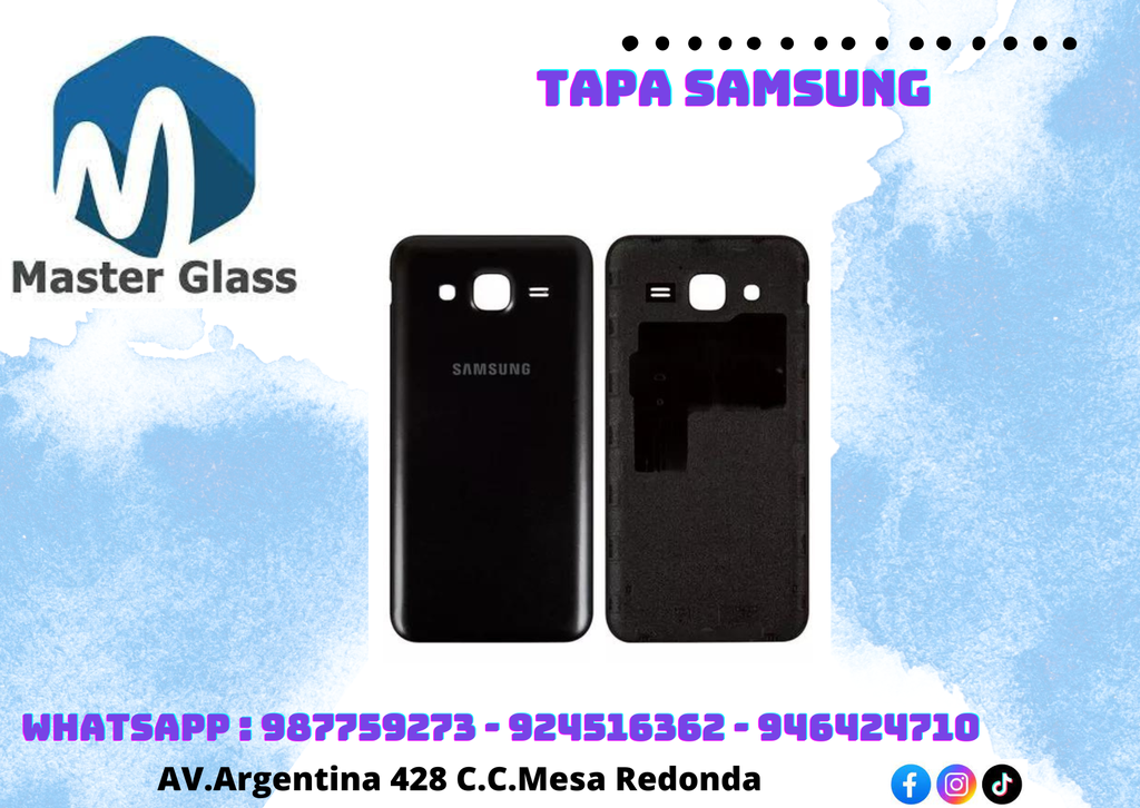 Tapa Samsung J5