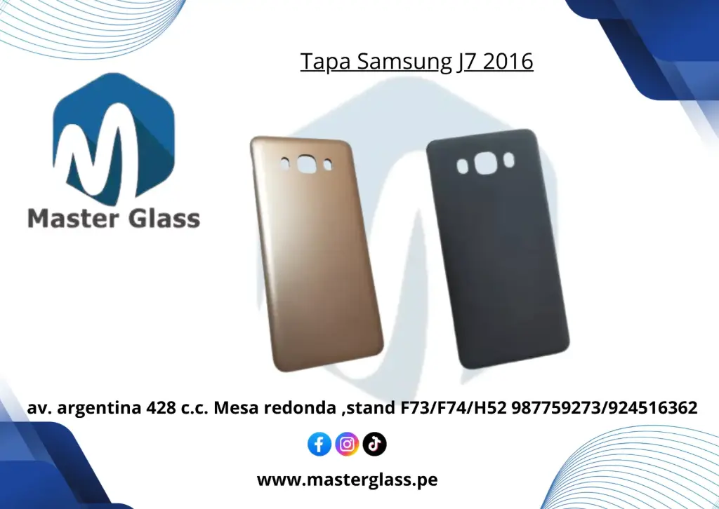 Tapa Samsung J7 2016