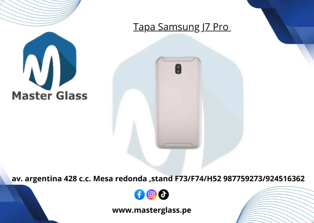 Tapa Samsung J7 Pro rosado