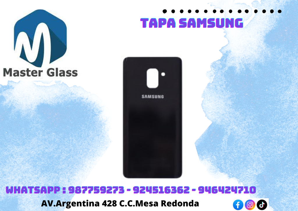 Tapa Samsung A8 2018