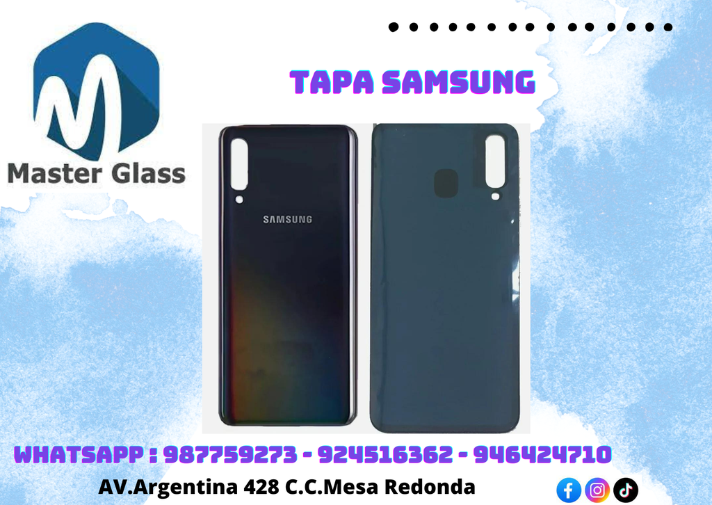 Tapa Samsung A50