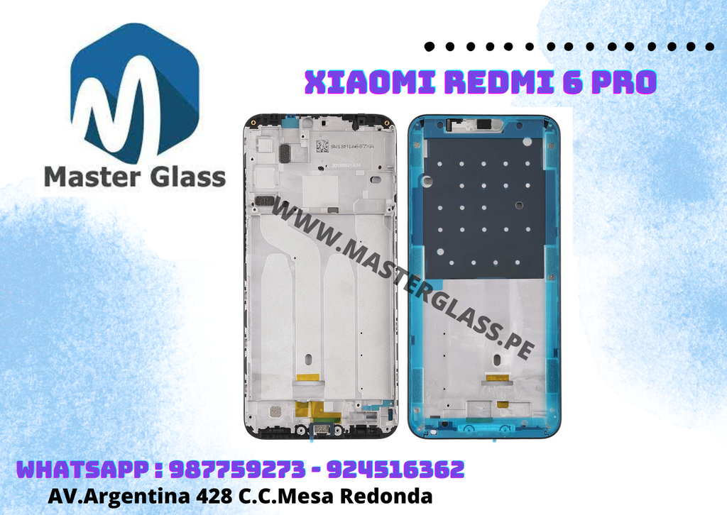 Base Frame LCD Xiaomi Redmi 6 Pro