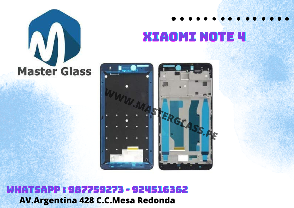 Marco Base Frame Xiaomi Note 4