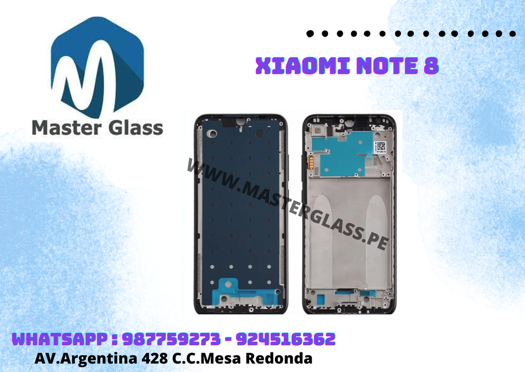 Marco Base Frame Xiaomi Note 8