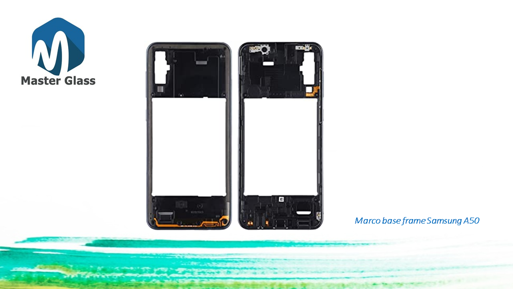 Marco Central Samsung A50 (Negro)