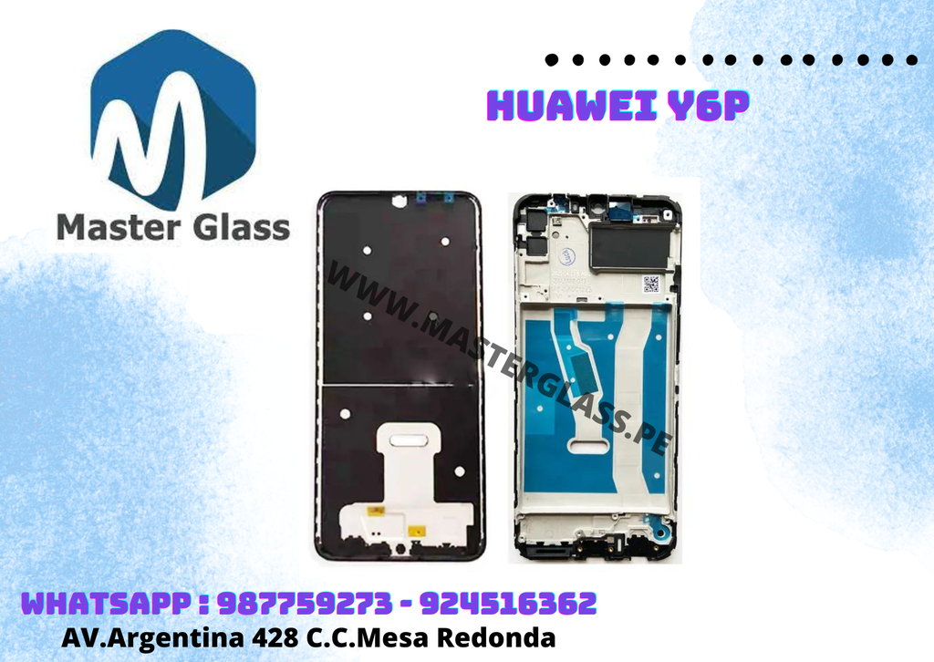 [BHWY6P] Base Frame LCD Huawei Y6P/Y6 Prime 2020