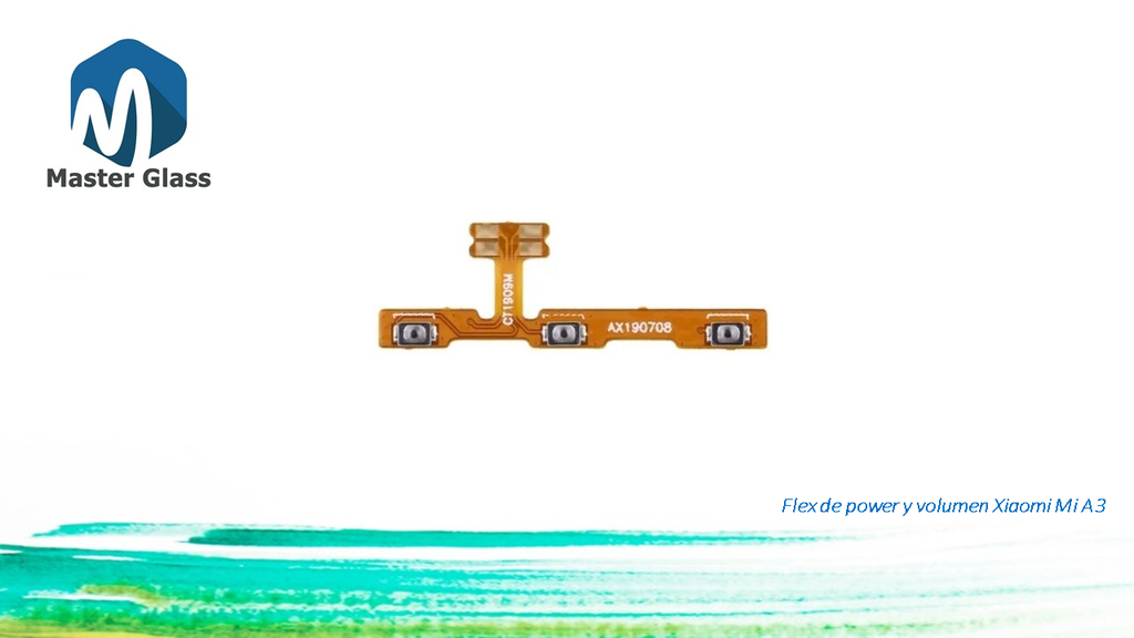 Flex de power y volumen Xiaomi Mi A3