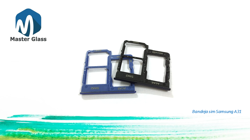 [BSSXA31] Bandeja de sim Samsung A31/A40 (Negro)