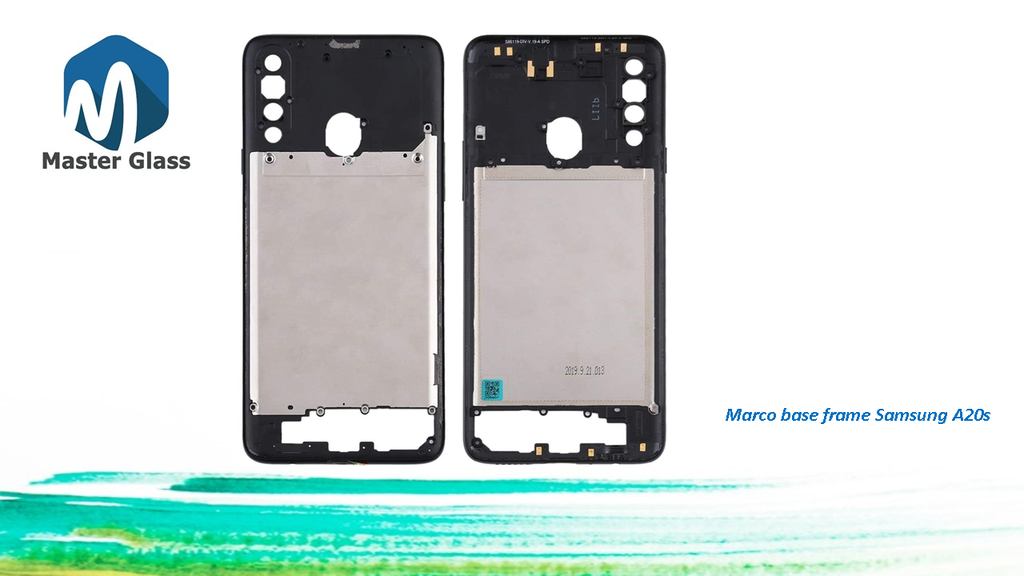 Marco Central Samsung A20S (Negro)