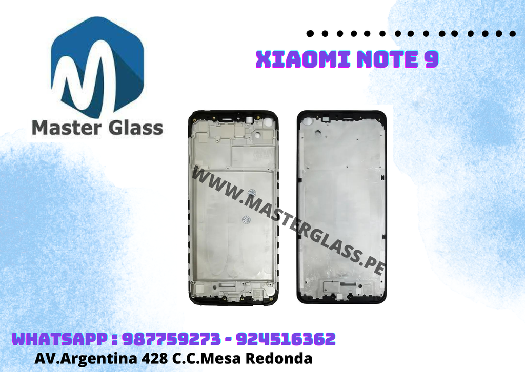 [BSXN9] Base Frame LCD Xiaomi Redmi Note 9