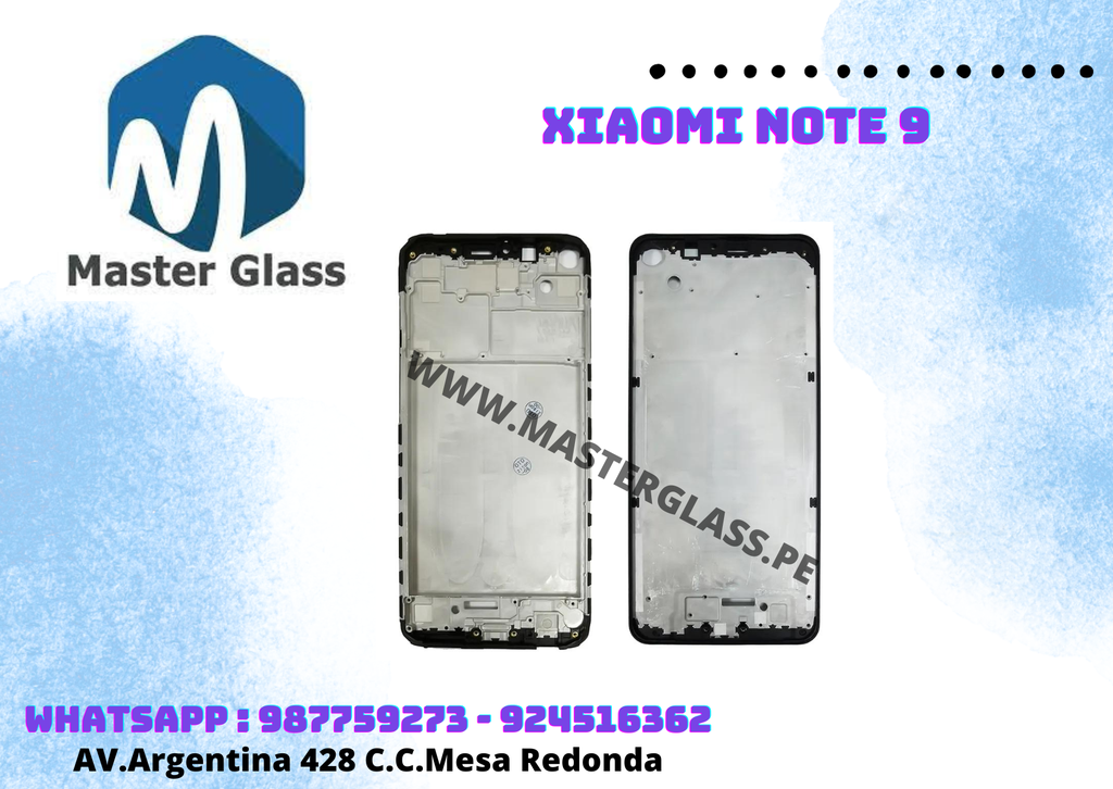 Marco Base Frame Xiaomi Redmi Note 9