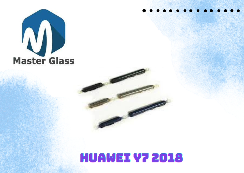 Boton de volumen y encendido para Huawei Y7 2018