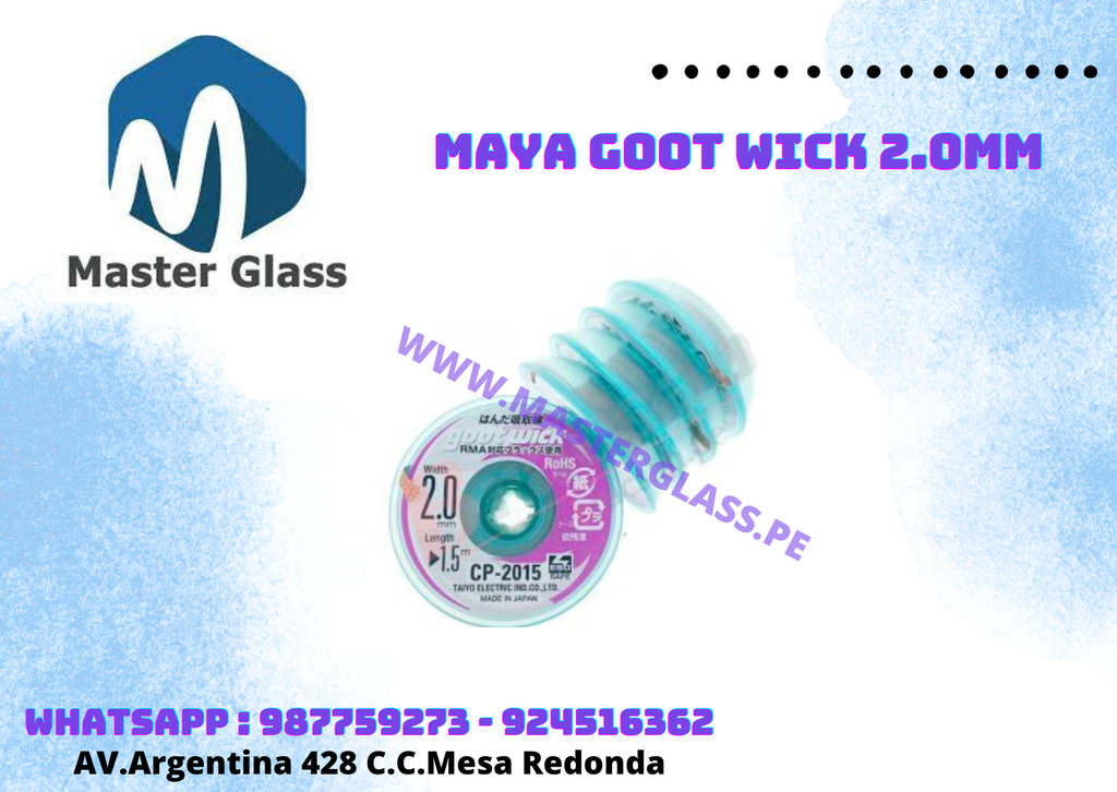 Maya Goot Wick 2.0mm