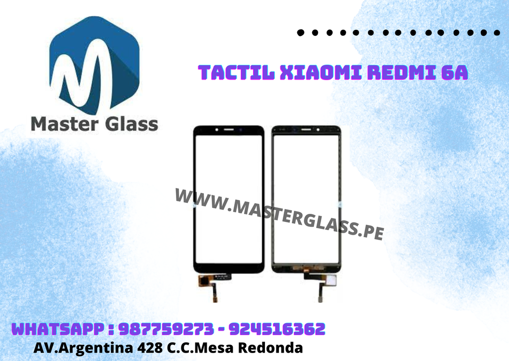Tactil Xiaomi Redmi 6A / Redmi 6