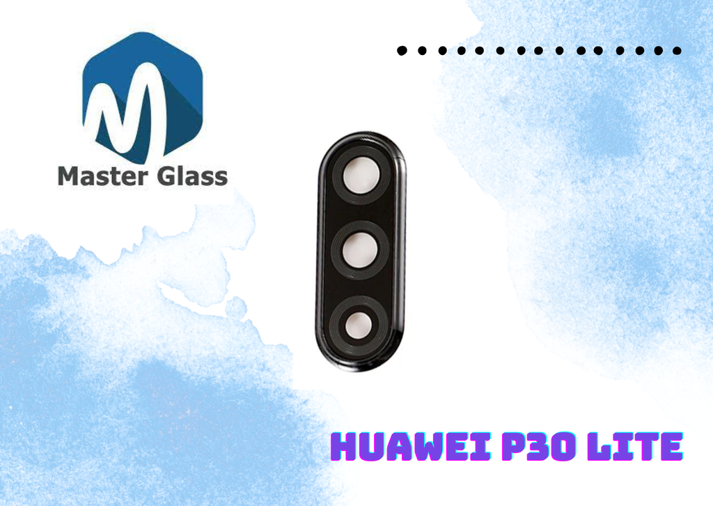 [LCBHWP30L] Lente de camara con base para Huawei P30 lite (Negro)