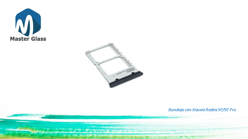 Bandeja de sim Xiaomi Mi 9T / Mi 9T Pro (Negro)