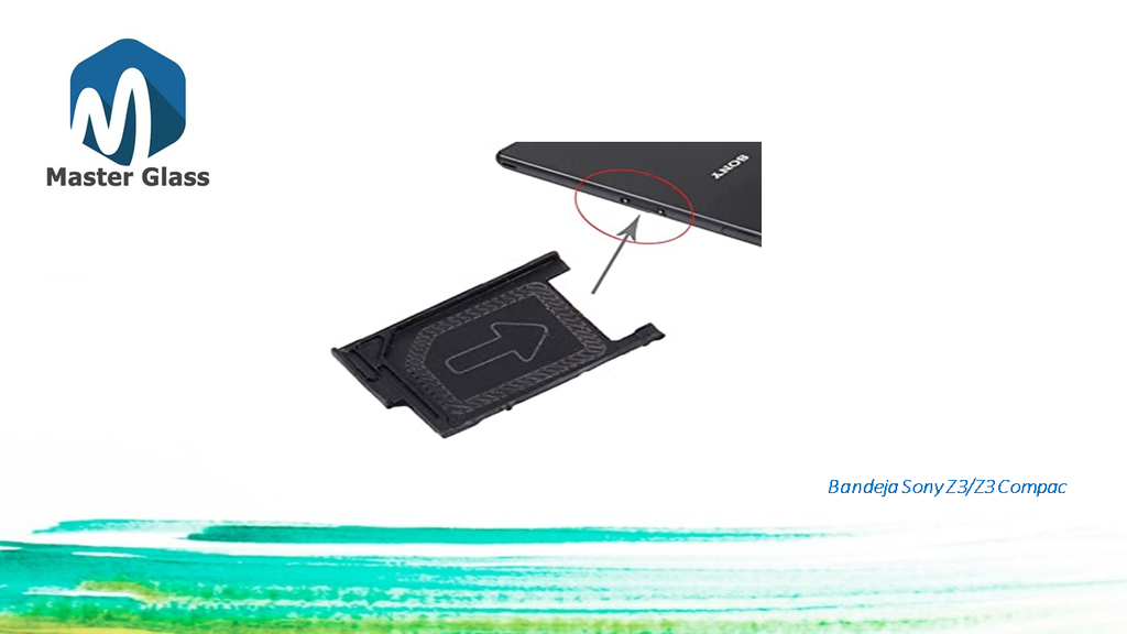 [BSSNZ3C] Bandeja de sim Sony Z3/Z3 Compac/626s