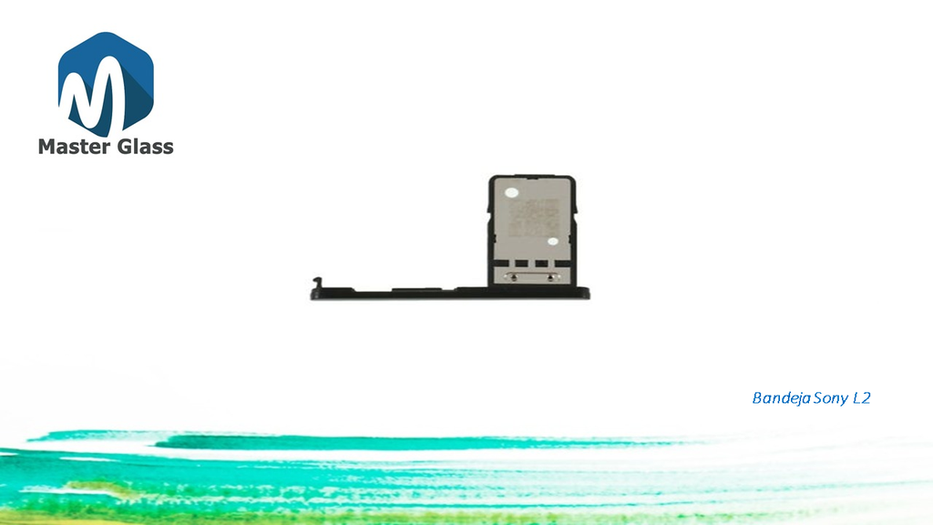 [BSSNL2] Bandeja de sim Sony L2 (Negro)