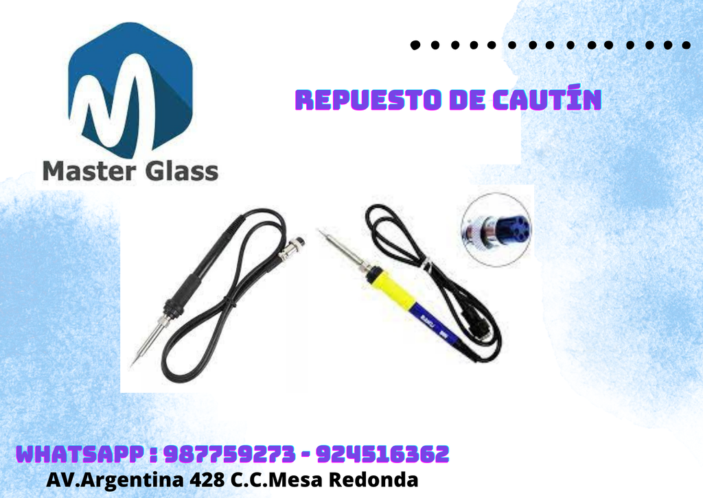 Repuesto de cautín (Hembra)