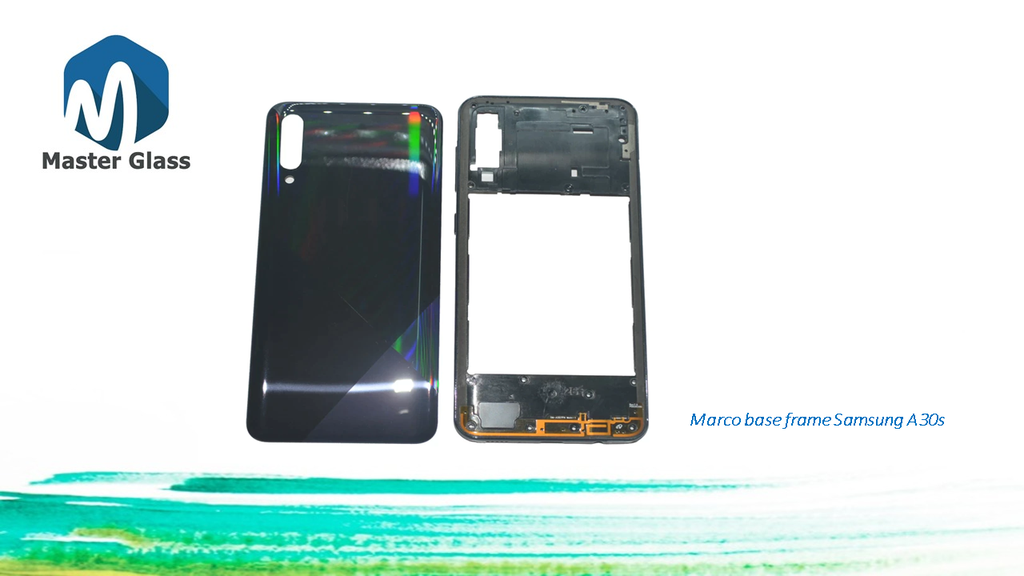Marco Central Samsung A30S (Negro)