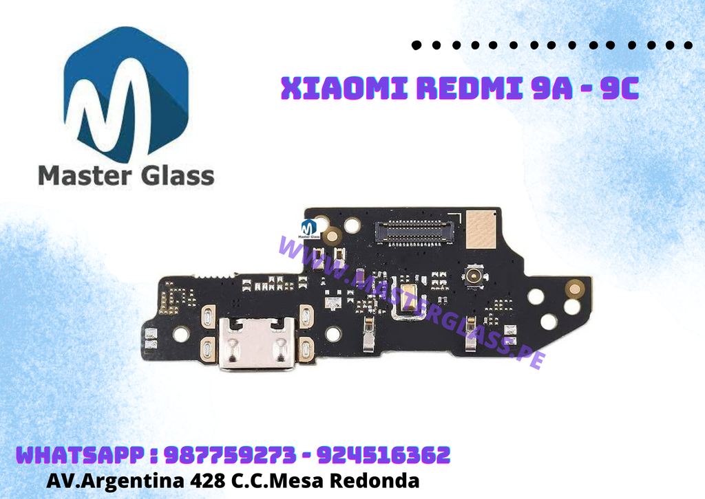 Placa de carga Xiaomi Redmi 9A / 9C AAA
