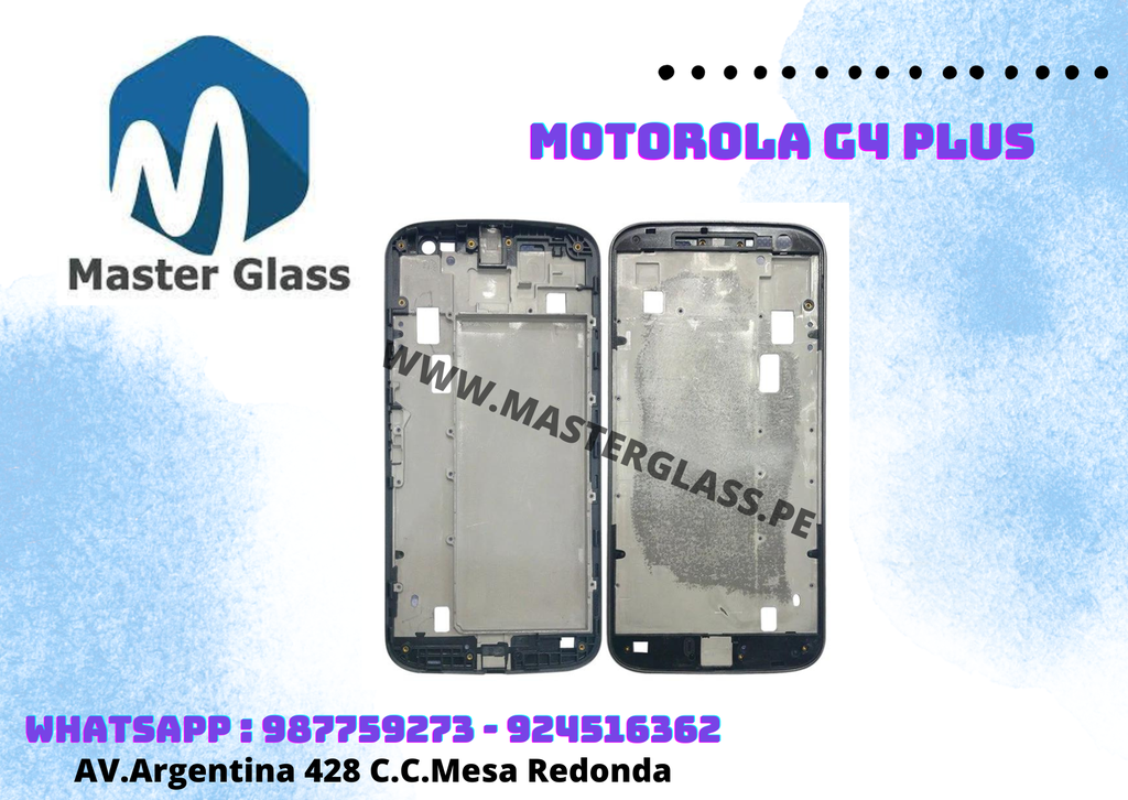 [TPMTG4P] Base Frame LCD Motorola G4 Plus