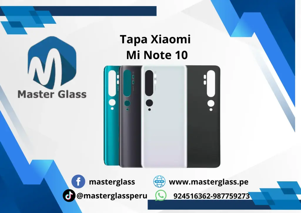 Tapa Xiaomi Mi Note 10