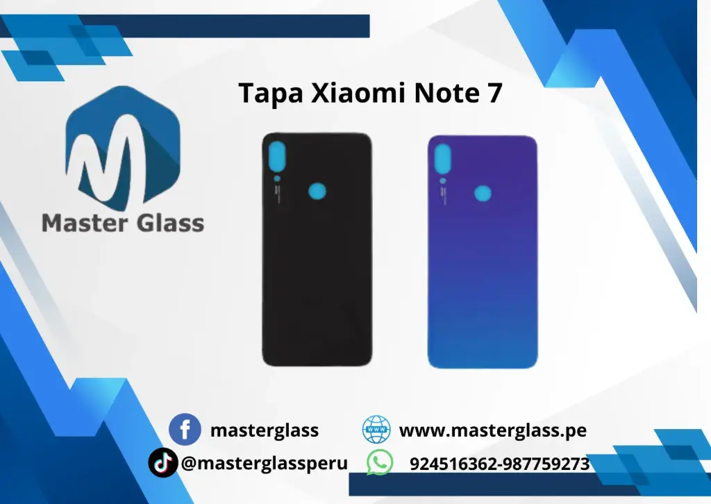 Tapa Xiaomi Note 7