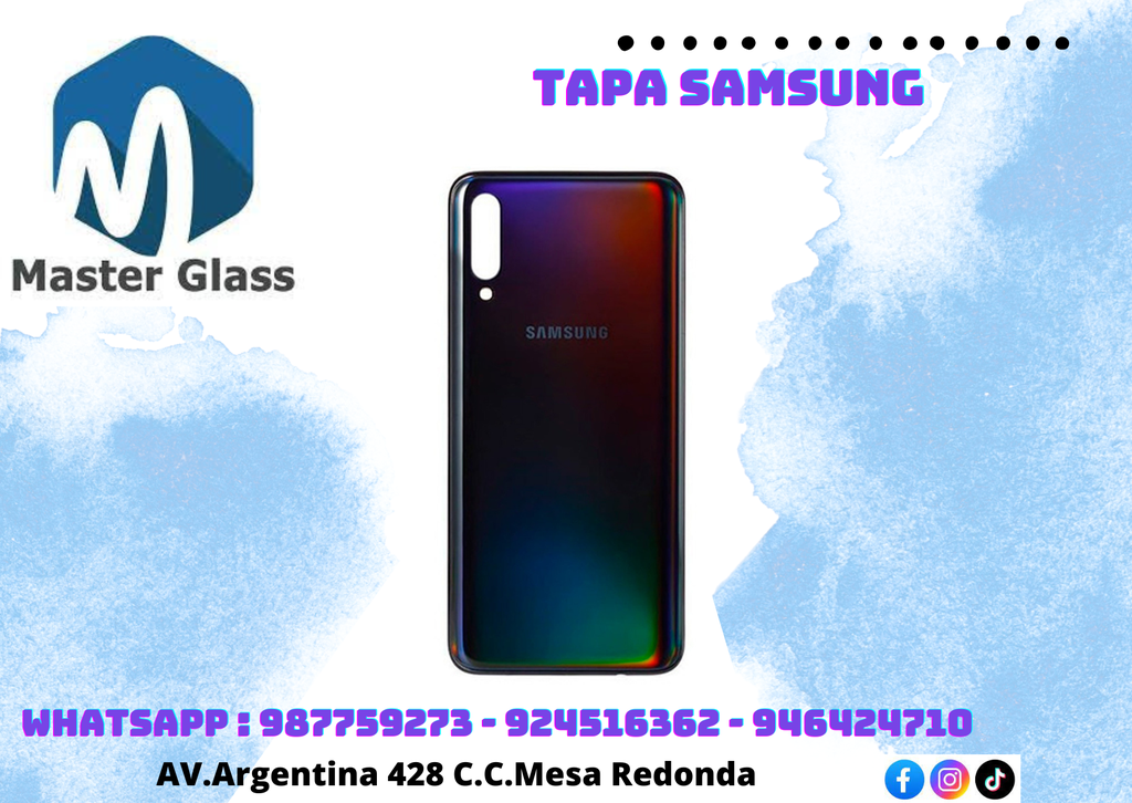 Tapa Samsung A70