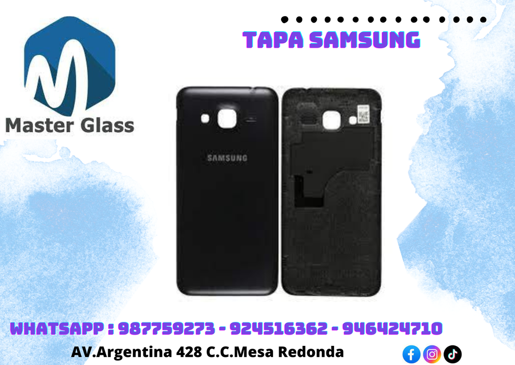 Tapa Samsung J3/J300