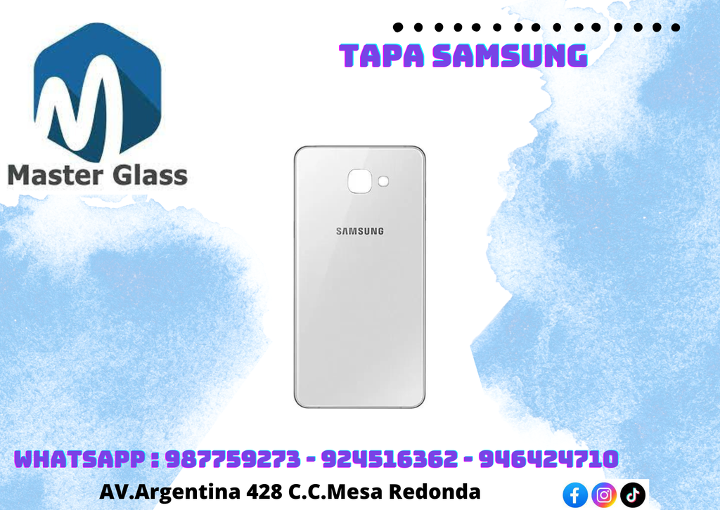 Tapa Samsung A9 2016 / A9 Pro