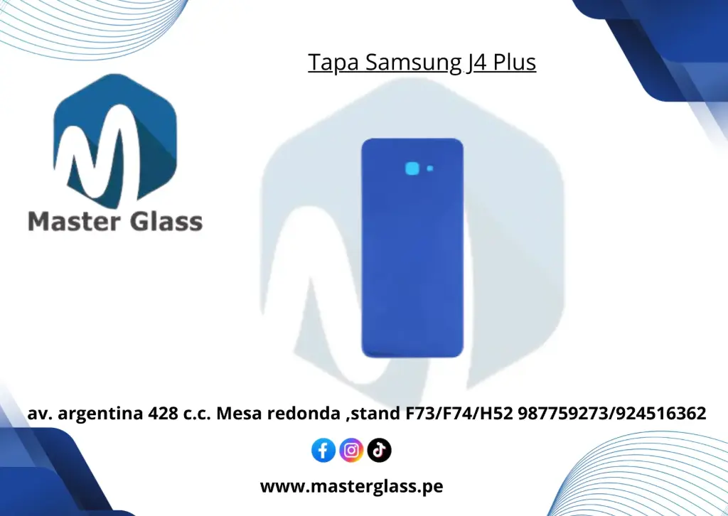 Tapa Samsung J4 Plus