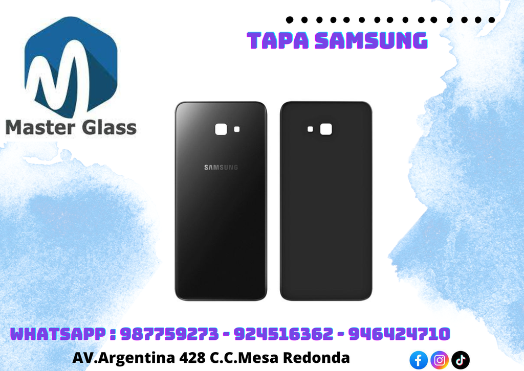 Tapa Samsung J4 Plus