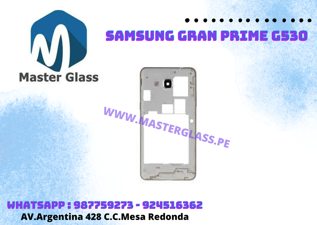 Marco Base Frame Central Samsung Gran Prime / G530