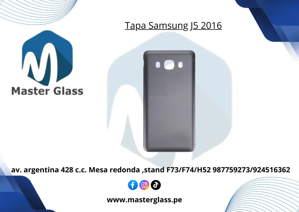 Tapa Samsung J5 2016