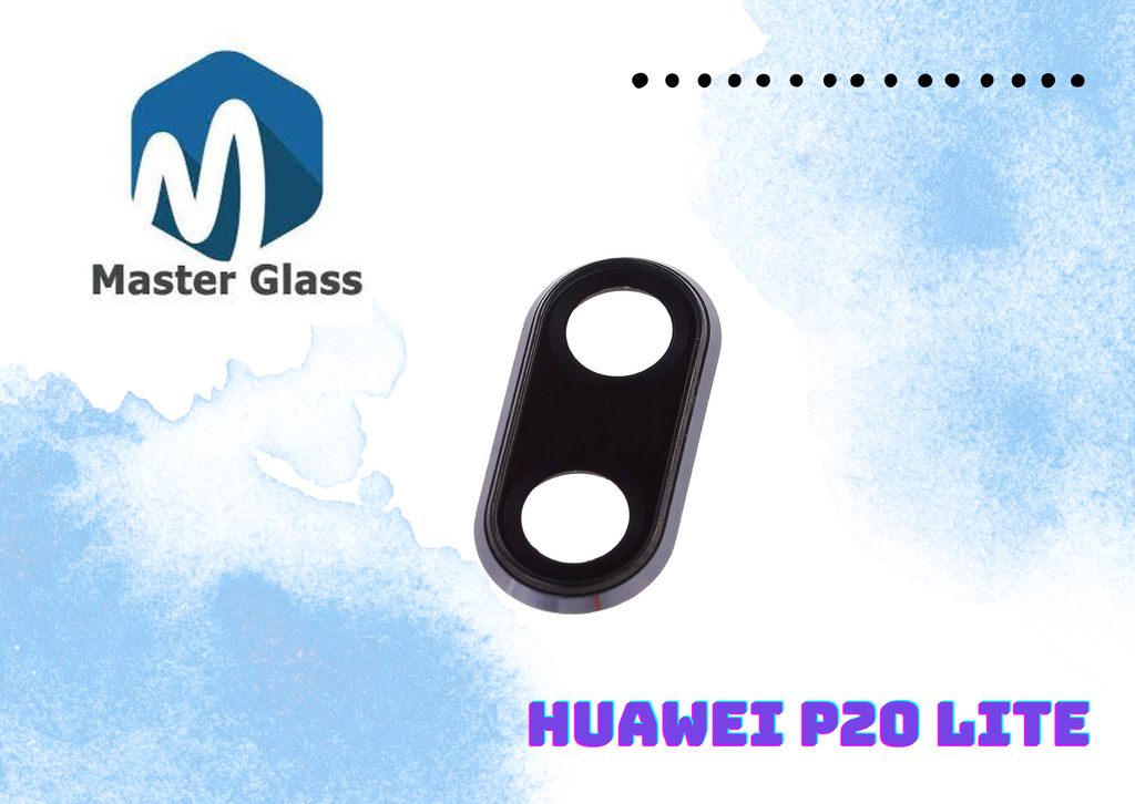 Lente de camara con base para Huawei P20 Lite