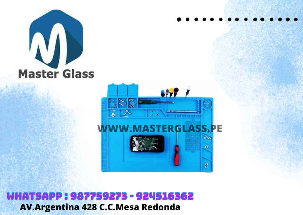 Mesa de Trabajo celeste 45 X 30 cm