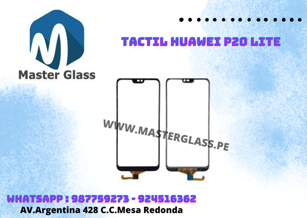 Tactil Huawei P20 Lite