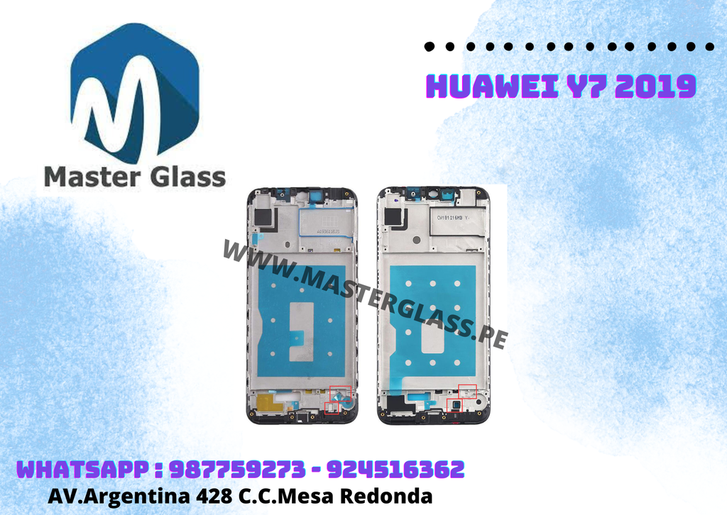 [BHWY72019] Base Frame LCD Huawei Y7 2019 OFERTA